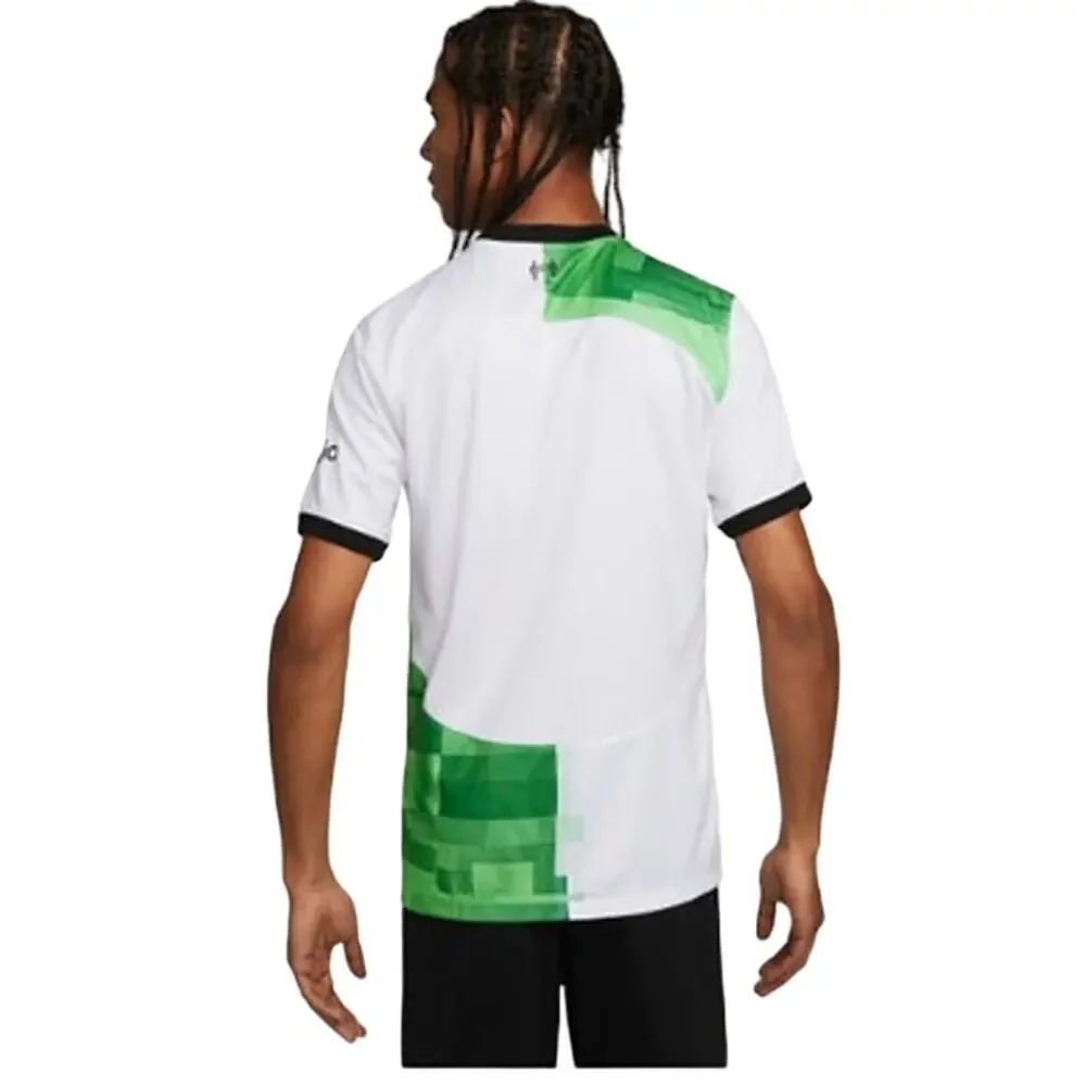 NWT Nike Liverpool FC 2023/24 Stadium Away White Soccer Jersey Men's Size Large‎